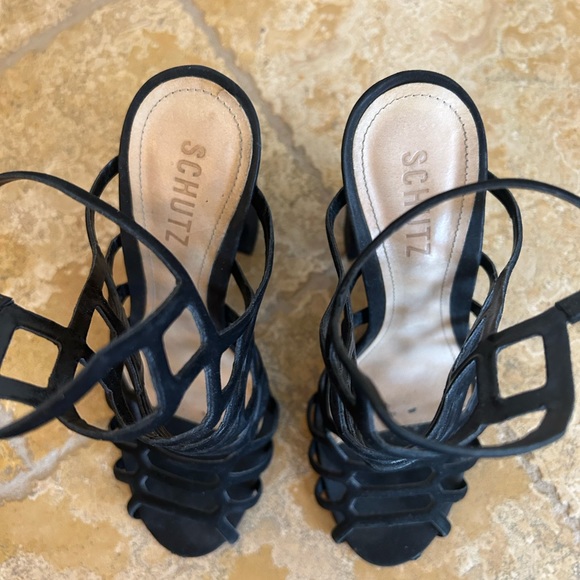 SCHULTZ Caged Block Heel - Picture 6 of 8